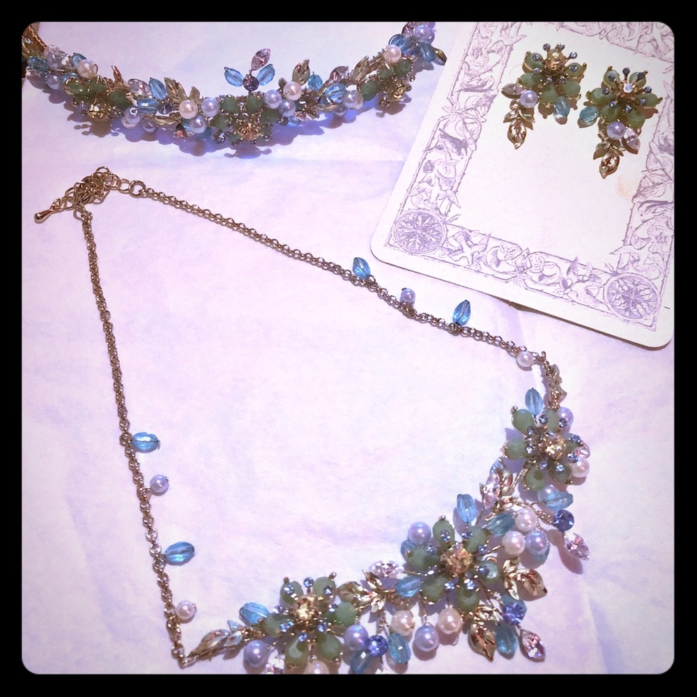 3pc Swarovski crystal set
